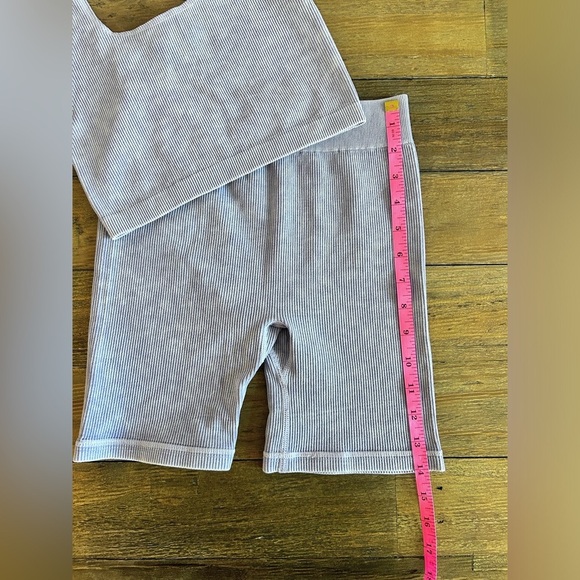♻️GHOSTD EDIT ♻️ Perfect Lavander shorts and top set - Picture 7 of 8